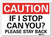Rflct Traffic Safety Lbl 7x10in Plastic
