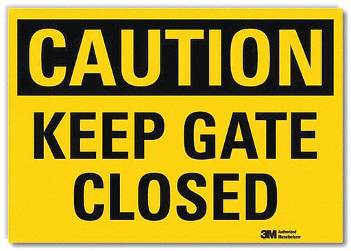 Safety Sign 10x14in Reflective Sheeting