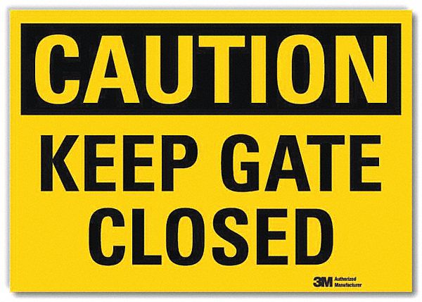 Safety Sign 10x14in Reflective Sheeting