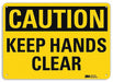 Caution Sign 10 in x 14 in Aluminum