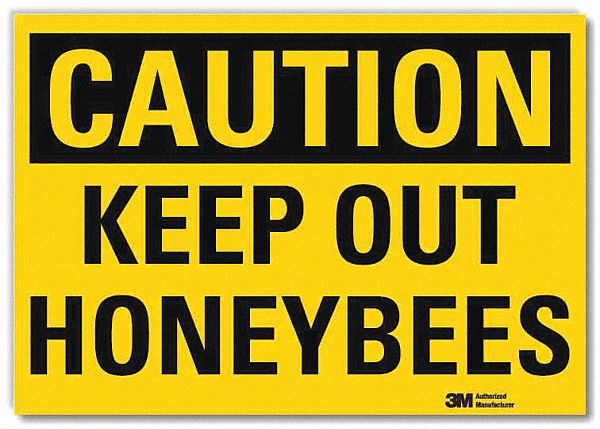 Safety Sign 10 in x 14 in Rflct Sheeting