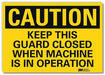 Safety Sign 10 in x 14 in Rflct Sheeting