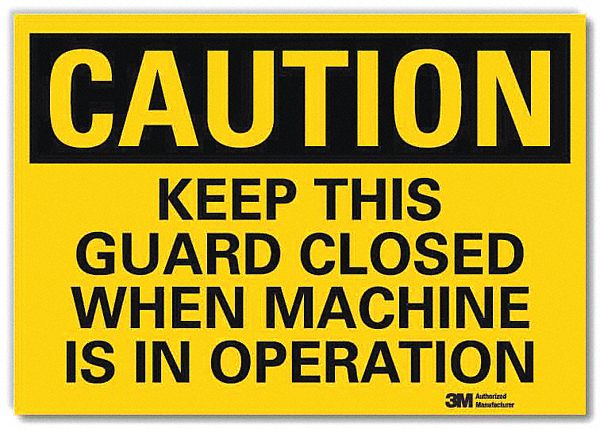 Safety Sign 7 in x 10 in Rflct Sheeting