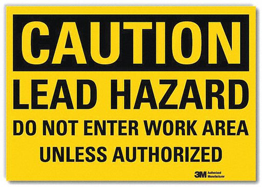 Caution Sign 7inx10in Reflctv Sheeting