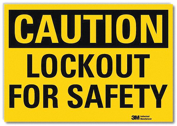 Caution Sign 7 in x 10 in Rflct Sheeting