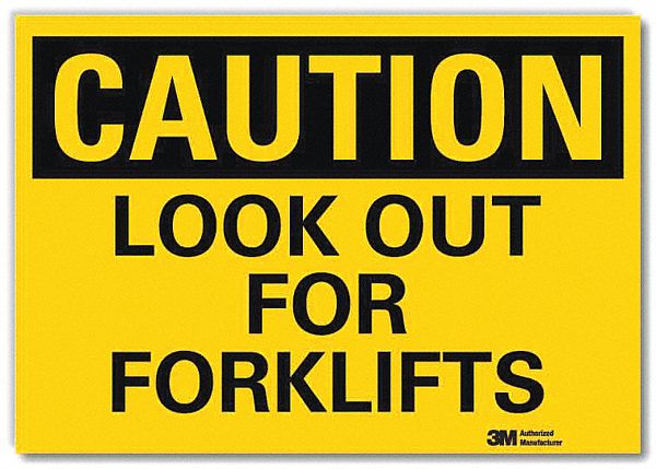 Safety Sign 7inx10in Reflective Sheeting