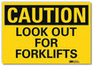 Safety Sign 10inx14in Reflctv Sheeting