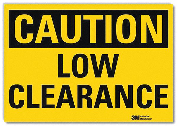 Safety Sign 7inx10in Reflective Sheeting