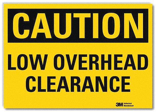 Safety Sign 5inx7in Reflective Sheeting