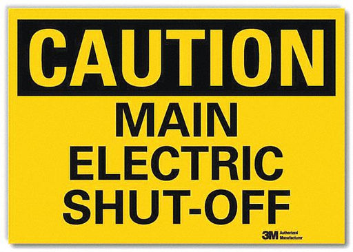 Caution Sign 10x14in Reflective Sheeting