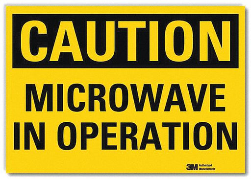 Caution Sign 10in x 14in Rflct Sheeting