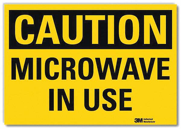 Caution Sign 10in x 14in Rflct Sheeting