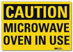 Caution Sign 10in x 14in Rflct Sheeting