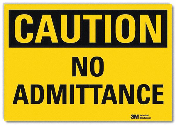 Safety Sign 7 in x 10 in Rflct Sheeting