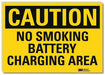 No Smoking Sign 10inx14in Rflct Sheeting