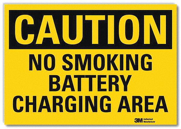 No Smoking Sign 5inx7in Reflctv Sheeting