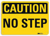 Safety Sign 7 in x 10 in Aluminum
