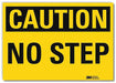 Safety Sign 5inx7in Reflective Sheeting
