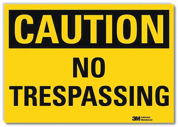 Safety Sign 7inx10in Reflective Sheeting