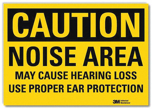 Caution Sign 7 in x 10 in Rflct Sheeting