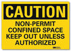 Caution Sign 10x14in Reflective Sheeting