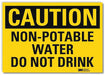 Safety Sign 7inx10in Reflective Sheeting