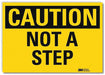Safety Sign 10 in x 14 in Rflct Sheeting