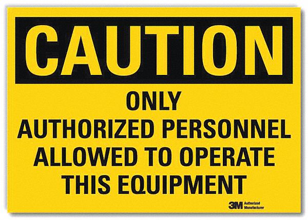Safety Sign 5inx7in Reflective Sheeting