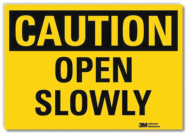 Safety Sign 10x14in Reflective Sheeting