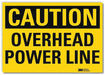 Caution Sign 10x14in Reflective Sheeting