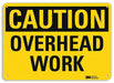 Caution Sign 10 inx14 in Aluminum