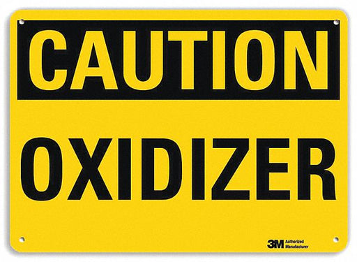 Caution Sign 10 inx14 in Plastic