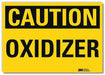Caution Sign 7inx10in Reflctv Sheeting