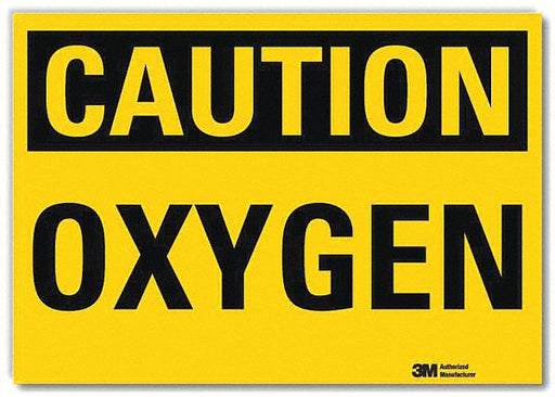Caution Sign 10x14in Reflective Sheeting