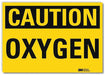 Caution Sign 7inx10in Reflctv Sheeting