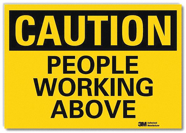 Safety Sign 7inx10in Reflective Sheeting