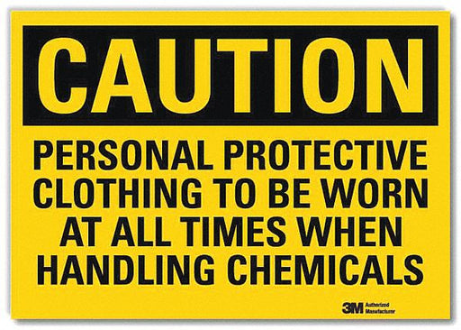 Caution Sign 10x14in Reflective Sheeting