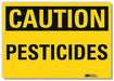Caution Sign 5inx7in Reflective Sheeting