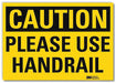 Safety Sign 5inx7in Reflective Sheeting