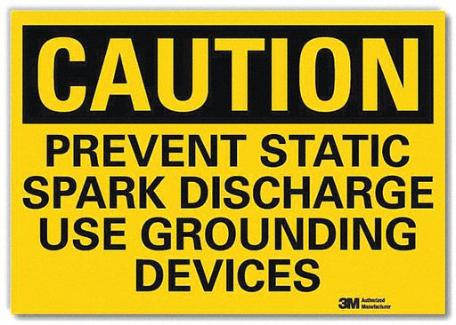 Caution Sign 10in x 14in Rflct Sheeting