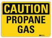 Caution Sign 10 inx14 in Plastic