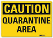 Caution Sign 5inx7in Reflective Sheeting