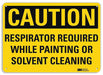 Caution Sign 7 in x 10 in Aluminum
