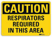 Caution Sign 10 in x 14 in Plastic