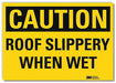Safety Sign 7inx10in Reflective Sheeting
