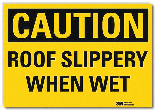 Safety Sign 7inx10in Reflective Sheeting
