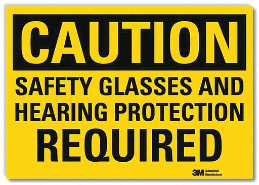 Caution Sign 7inx10in Reflctv Sheeting