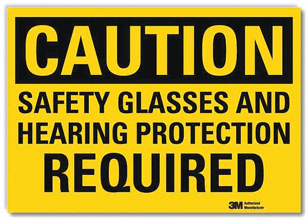 Caution Sign 10x14in Reflective Sheeting