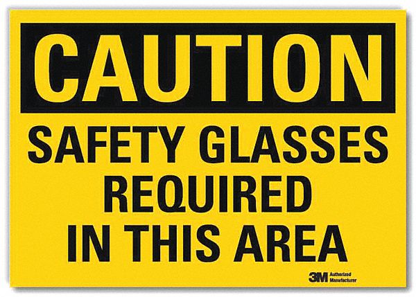 Caution Sign 10x14in Reflective Sheeting