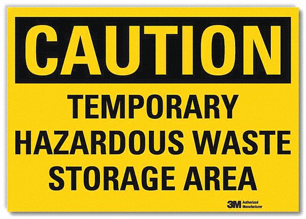Caution Sign 10x14in Reflective Sheeting